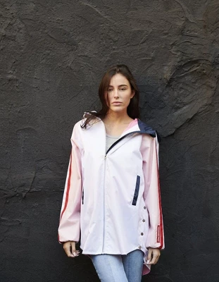Members Only Women's Long Satin Twill Jacket 1 Members Only Women's Long Satin Twill Jacket