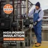 RefrigiWear Men's Cooler Wear Fiberfill Insulated Bib Overalls