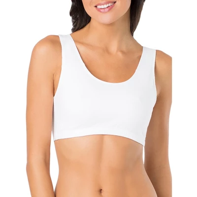 Fruit Of The Loom Women's Tank Style Cotton Sports Bra 2 Fruit Of The Loom Women's Tank Style Cotton Sports Bra - Image 2