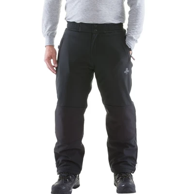 RefrigiWear Men's Warm Water-Resistant Softshell Pants With Micro-Fleece Lining 4 RefrigiWear Men's Warm Water-Resistant Softshell Pants With Micro-Fleece Lining - Image 4