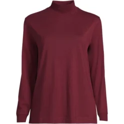 Lands' End Women's Plus Size Long Sleeve Super T Mock -ActiveMode Sales Store GUEST 98ec0cf4 0431 422e bfbc 2849fafbbef9