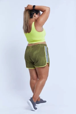 TomboyX Summit Shorts, Reflective Side Panel With Side Seam Pockets For Women 6 TomboyX Summit Shorts, Reflective Side Panel With Side Seam Pockets For Women - Image 6