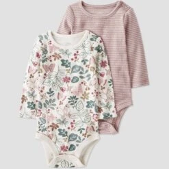 Little Planet By Carter’s Baby Girls' 2pk Butterflies Bodysuit - Cream/Purple -ActiveMode Sales Store GUEST 9986bb1b b707 4758 8a35 e5579f2e90de