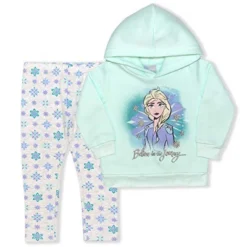 Disney Frozen Girl's 2-Pack Believe In The Journey Elsa Pullover Hoodie And Snowflake Legging Pant For Kids -ActiveMode Sales Store GUEST 99e2ef84 7833 4622 bea3 88bbbb832cbe