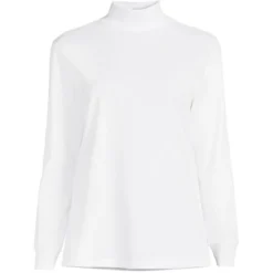 Lands' End Women's Plus Size Long Sleeve Super T Mock -ActiveMode Sales Store GUEST 99f1f91c c323 411a aa7f 69eff0fd2127