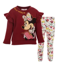 Disney Minnie Mouse Girls Fleece Sweatshirt And Leggings Outfit Set Little Kid To Big Kid -ActiveMode Sales Store GUEST 9b4d214d 25b7 4789 878f ecce0a07f71e
