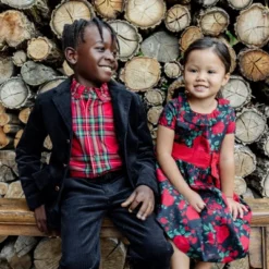 Hope & Henry Girls' Short Sleeve Ruffle Collar Party Dress With Bow, Infant -ActiveMode Sales Store GUEST 9da0202f 6b6b 42a7 948f bdb0691dc2b8