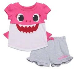 Pinkfong Baby Shark T-Shirt And French Terry Shorts Outfit Set Toddler -ActiveMode Sales Store GUEST 9dfeac8a 3aa9 4673 92e6 45ccdcb8094e