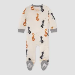 Burt's Bees Baby Burt's Bees Baby® Catching Bees Sleep N' Play - Heather Gray