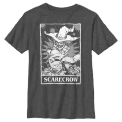 DC COMICS Boy's Batman Scarecrow Tarot T-Shirt -ActiveMode Sales Store GUEST a007eb43 b019 4687 a9cb c6bab53fe34c