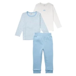 Stellou & Friends Cotton Blue And White 3 Piece Clothing Set For Newborns, Babies And Toddlers -ActiveMode Sales Store GUEST a06dd91c 98dc 4e48 b18b ec84bdc7cbc9