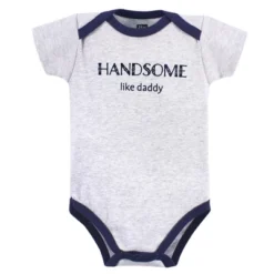 Hudson Baby Infant Boy Cotton Bodysuits 3pk, Handsome Like Daddy -ActiveMode Sales Store GUEST a12ff014 c67b 46f4 8483 65cbf4c2ceb2