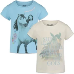 DreamWorks Spirit Girls 2 Pack T-Shirts Little Kid To Big Kid -ActiveMode Sales Store GUEST a2608ed8 68df 4e38 85de c2d3db0375a6