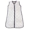 Hudson Baby Infant Boy Muslin Cotton Sleeveless Wearable Sleeping Bag, Sack, Blanket, Paper Airplane