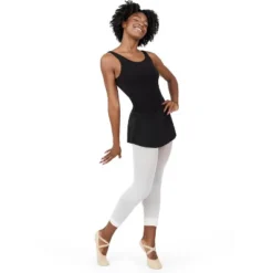 Capezio Women's Curved Pull-On Skirt