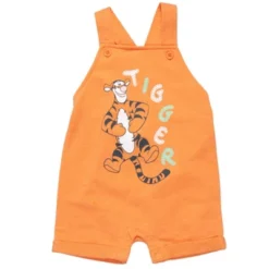 Disney Tigger Winnie The Pooh Baby French Terry Short Overalls T-Shirt And Hat 3 Piece Outfit Set Newborn To Infant -ActiveMode Sales Store GUEST a4426798 3369 483b b01c 844bf75ab505