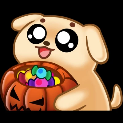 Boy's Design By Humans Halloween Candy Pup By Puppers T-Shirt 1 Boy's Design By Humans Halloween Candy Pup By Puppers T-Shirt