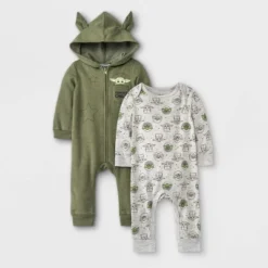 Disney Baby Boys' 2pc Star Wars Baby Yoda Fleece Top And Bottom Set - Olive Green -ActiveMode Sales Store GUEST a5273a4c 94b2 4c79 bb4d 17b5f8d13e66