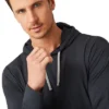 Free Country Men's Lightweight Sueded Hoodie