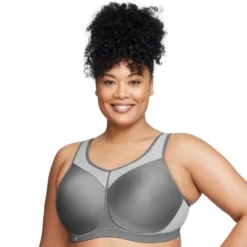 Glamorise Womens High Impact Wonderwire Sports Underwire Bra 9066 Gray -ActiveMode Sales Store GUEST a5a57303 6d01 4fde 8840 2cd1cf05ed50