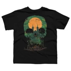 Boy's Design By Humans Skull Grave By Designpro44 T-Shirt -ActiveMode Sales Store GUEST a5cf5477 3c2d 4714 8cbb 34618e029fe1