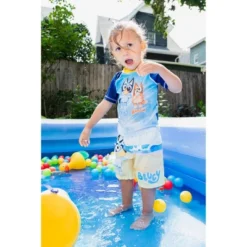 Bluey Bingo Dad Mom Pullover Rash Guard And Swim Trunks Outfit Set Toddler -ActiveMode Sales Store GUEST a60051ae 6312 462c be27 484ac1d7e901