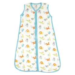 Luvable Friends Baby Sleeveless Muslin Cotton Sleeping Bag, Sack, Blanket, Abc Muslin