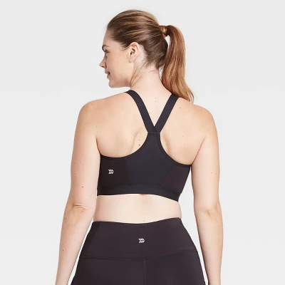 Women's High Support Zip-Front Sports Bra - All In Motion™ 1 Women's High Support Zip-Front Sports Bra - All In Motion™