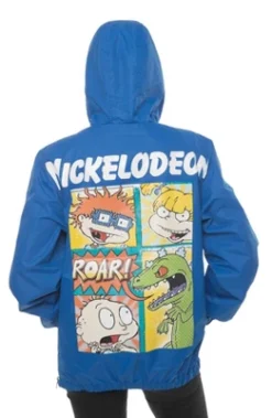 Members Only Women's Nickelodeon Collab Popover Oversized Jacket -ActiveMode Sales Store GUEST a7acf22e 25b3 4730 9f7c a2db494893ce