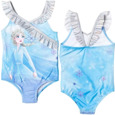 Disney Princess Anna Elsa Frozen Girls 2 Pack One Piece Bathing Suits Little Kid To Big Kid 1 Disney Princess Anna Elsa Frozen Girls 2 Pack One Piece Bathing Suits Little Kid To Big Kid