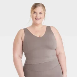 Women's Light Support V-Neck Cropped Sports Bra - All In Motion™ -ActiveMode Sales Store GUEST a8e090e9 e989 46e1 8924 9631b07bcf08