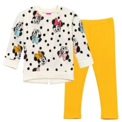 Disney Minnie Mouse Girls Fleece Sweatshirt And Leggings Outfit Set Little Kid To Big Kid -ActiveMode Sales Store GUEST aa1dd3c8 6922 44a1 b284 a16784a4fd6f