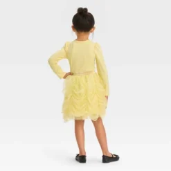 Toddler Girls' Disney Solid Tunic Dress - Yellow