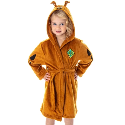 Scooby-Doo Scooby Doo Toddler Hooded Costume Robe Soft Plush W/ Ears 5 Scooby-Doo Scooby Doo Toddler Hooded Costume Robe Soft Plush W/ Ears - Image 5
