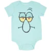 SpongeBob SquarePants SpongeBob SquarePants Patrick Squidward 3 Pack Short Sleeve Bodysuits Newborn To Infant