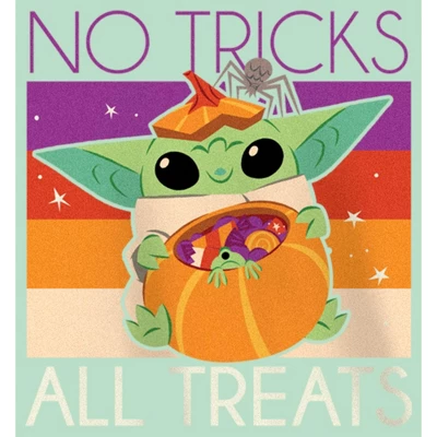 Girl's Star Wars: The Mandalorian All Treats For Grogu T-Shirt 1 Girl's Star Wars: The Mandalorian All Treats For Grogu T-Shirt