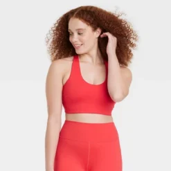 Women's Light Support Brushed Sculpt Unpadded Bra - All In Motion™ -ActiveMode Sales Store GUEST ac889ea1 a9c5 46d7 9bd4 265d36d36c78