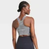 Women's Medium Support Seamless High-Neck Sports Bra - All In Motion™