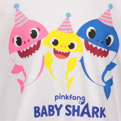 Pinkfong Baby Shark T-Shirt And Shorts Outfit Set Toddler 5 Pinkfong Baby Shark T-Shirt And Shorts Outfit Set Toddler - Image 5