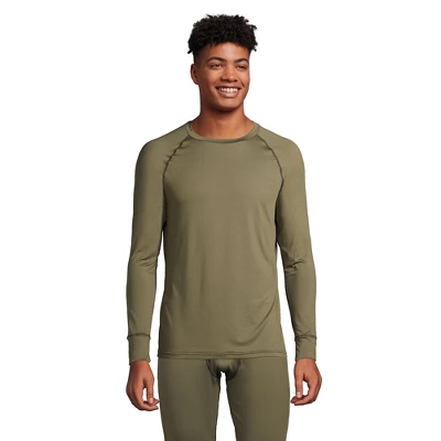Lands' End Men's Stretch Thermaskin Long Underwear Crew Base Layer 6 Lands' End Men's Stretch Thermaskin Long Underwear Crew Base Layer - Image 6