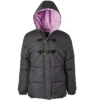 Pink Platinum Big Girl Diamond Quilt Toggle Puffer Jacket