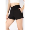 Yogalicious Womens Lightstreme Hybrid Backflip Short With Pockets