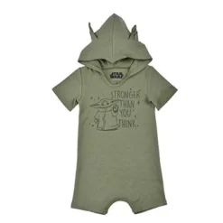 Lucasfilm Star Wars Boy's 2-Piece Baby Yoda Romper And Hoodie Bodysuit Set For Infant -ActiveMode Sales Store GUEST b6ff72a3 c40c 4787 8646 5253f0a139ca