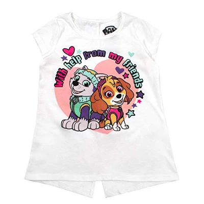 Nickelodeon Girl's 3-Pack Perfect Team Paw Patrol Short Sleeve Graphic Tee Assortment For Kids 2 Nickelodeon Girl's 3-Pack Perfect Team Paw Patrol Short Sleeve Graphic Tee Assortment For Kids - Image 2