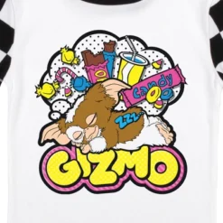 Gremlins Gizmo Snacks Youth Black & White Checkered Sleep Set -ActiveMode Sales Store GUEST bab342c2 4dba 4e5a b78d 2e3329508bdd