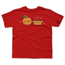 Boy's Design By Humans Pumpkin & Pie By Walmazan T-Shirt -ActiveMode Sales Store GUEST bcb773a6 c81c 4c88 8d3f 6d1d6ecfa091