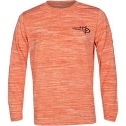Reel Life Coastal Performance Beach Bound Bronco Long Sleeve Shirt- Spicy Orange -ActiveMode Sales Store GUEST bd2b42f8 e822 4516 ac36 2fc97f42c810