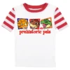 The Land Before Time Littlefoot, Spike, Cera "Prehistoric Pals" Youth Short Sleeve Pajama Set