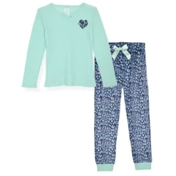Sleep On It Girls 2-Piece Fleece Pajama Set - Love -ActiveMode Sales Store GUEST be5599f9 42eb 4844 97b8 7e6c17a77ae1