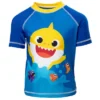 Pinkfong Baby Shark Rash Guard And Swim Trunks Outfit Set Toddler